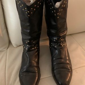 Bally boots with studs